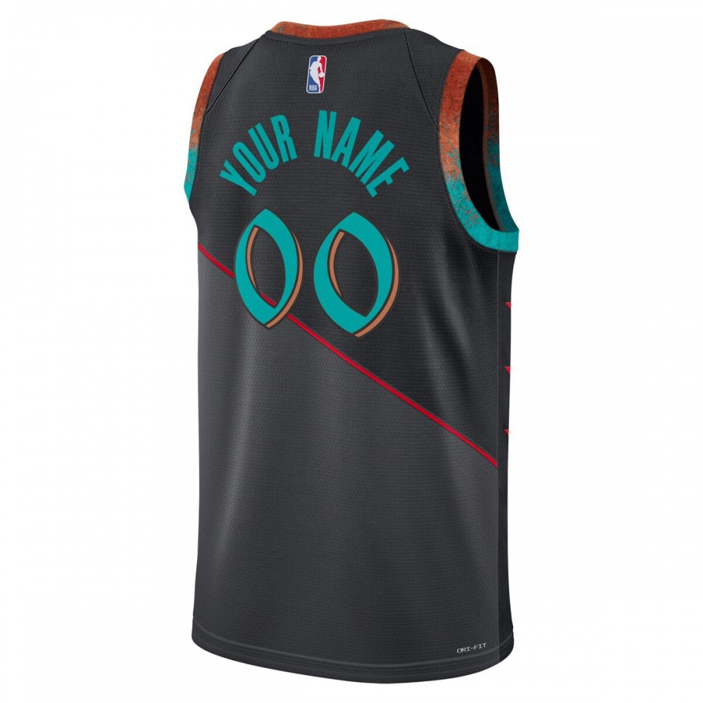 Washington Wizards Unisex 2023/24 Custom Swingman Jersey - Black - City Edition-Pro Kit Vault | Brand New 26/27 Sports Jerseys